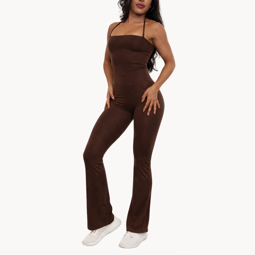 Macaquinho flare marrom ELLEVE MODELO CORE com efeito segunda pele e ajuste perfeito ao corpo. Desenvolvido pela ELLEVE com tecido tecnológico, oferece conforto, elasticidade e caimento impecável.

Peça feminina, elegante e versátil, ideal para o dia a dia, treinos ou composições athleisure. Design minimalista que valoriza a silhueta sem marcar.

Compre na uselleve, loja oficial ELLEVE em uselleve.com.